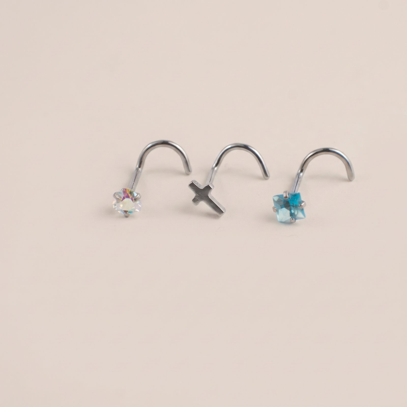 Pack Nostril Flor Turquesa & Corazon Dorado