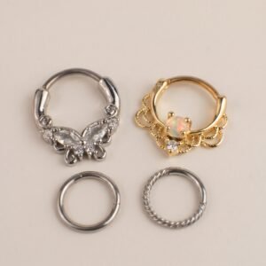 Combo Versatil Textura Cuerda & Dorado Perla Gema