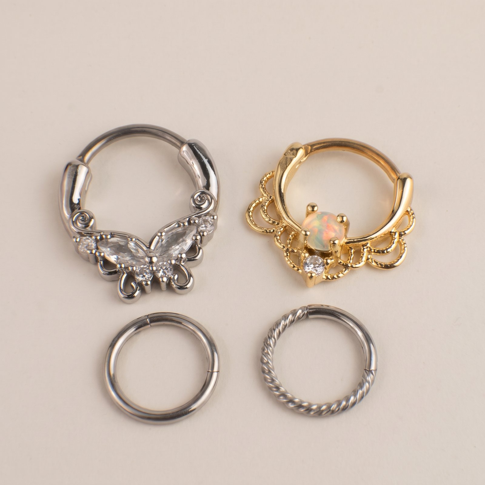 Combo Versatil Textura Cuerda & Dorado Perla Gema
